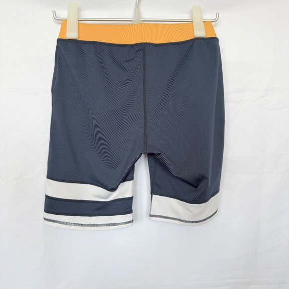 Ellesse Blue Yellow Cycling Athletic Shorts - Picture 2 of 4